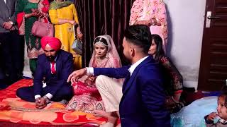 (wadding cermoney ) s. Iqbal singh weds Prabhjot kaur by Glamour shots m.(82849-63356)