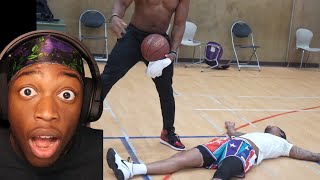 WHAT DID WE EXPECT? ZIAS VS FlightReacts 1V1 Basketball | REACTION