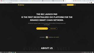 BSC Pad - IDO PLATFORM FOR THE BINANCE SMART CHAIN NETWORK. (Binance-Like System Must Watch)