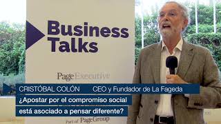 Encontrar sentido en el trabajo: Cristobal Colón, entrevista para BusinessTalks 2018