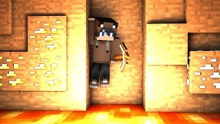 MINECRAFT NADANDO EN LAVA SURVITROL EP:3 CON MISTERPOKER