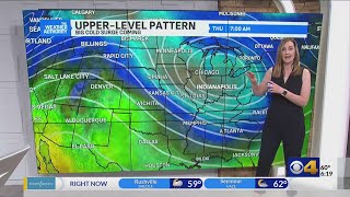 One more mild day before a major pattern change