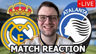 REAL MADRID vs ATALANTA! LIVE POST GAME REACTION WITH DALLY FC!