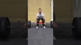 Deadlifting for reps. Killer sets