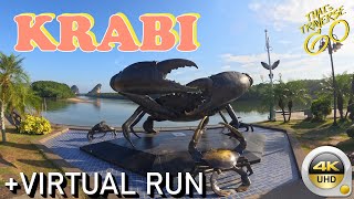 Virtual Run Krabi 2022 | เมืองกระบี่ | 4K | Krabi Thailand | กระบี่ยามเช้า