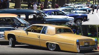 Classic cars & Lowriders cruising at Elysian Park | 4/18/2021