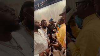 SINGER OLU APPEARS AT K1 SHOW IN HOUSTON, SPRAYED 100 DOLLARS ENDLESSLY