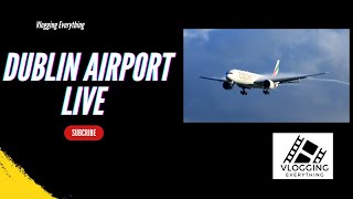 ✈️ Dublin Airport Live A330 Engine smoke ✈️