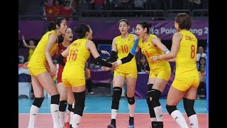 Lethal Sets And Spikes By Chinese Women Volleyball Team | 中国女排