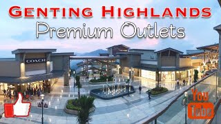 Shopping Di Genting Highlands Permium Outlets (GHPO)