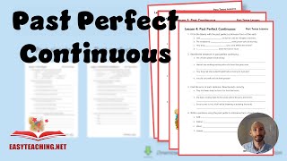 Past Perfect Continuous Lesson | EasyTeaching