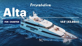 ALTA | The Bahamas like never before onboard this 144' (44m) Palmer Johnson | For charter with IYC