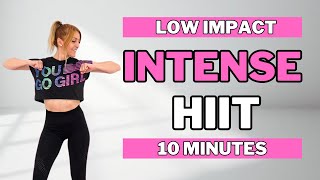 🔥10 Min INTENSE HIIT🔥FAT BURNING CARDIO & TONING🔥ALL STANDING🔥NO JUMPING🔥NO REPEAT🔥