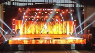 Bae Las Nieves Lights & Ledwall Test