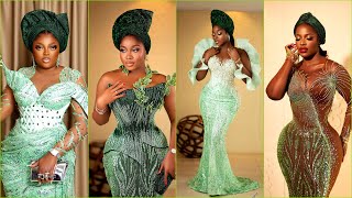 GLAMOROUS & CLASSY!! How Nigerian Celebrities dressed for SHARON OOJA & UGO NWOKE ‘s Wedding