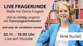 LIVESTREAM Q&A: Wie du TRENNUNGSSCHMERZEN HEILEN kannst (und was du dafür unbedingt VERSTEHEN MUSST)