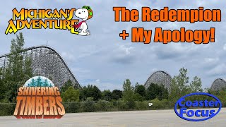 MICHIGAN'S ADVENTURE REDEMPTION! My Revisit and Formal Apology to Michigan's Adventure Vlog!