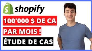 DROPSHIPPING : 100'000 $ PAR MOIS AVEC SHOPIFY [ÉTUDE DE CAS] FORMATION DROPSHIPPING