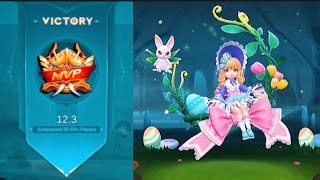 MLBB CHANG'E GAMEplay sobrang sakit TrY this build napaatras klbn💪