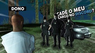 O CARA FOI COBRAR O DONO DO SERVIDOR NO MEIO DA PATRULHA kkkkjjj - GTA MTA RP