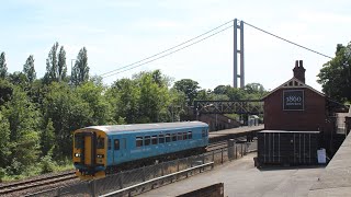 153311 Network Rail Inspection Train passing Hessle working 2Q50 Middlesborough Sidings - Derby RTC.