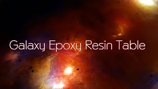 Galaxy Epoxy Resin Table