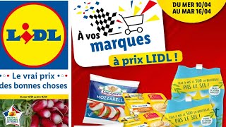 🚨CATALOGUE LIDL ARRIVAGE DU 11 et 15 AVRIL