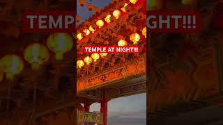 MAGICAL TEMPLE AT NIGHT!!! #shorts #travel #china #wow #explore #religion #beautiful