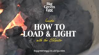 How to load and light with EGGniter | Big Green Egg