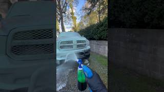 Satisfying Truck Washing ASMR #asmr #cardetailing