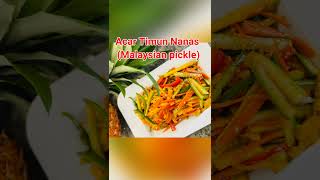 Cucumber Pineapple Pickle / Acar Timun Nanas / Malaysian Pickle/ #shorts