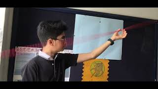 STANDING WAVE DEMO SECOND HARMONIC | Shorts | Physics demo