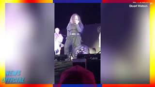 Crowds walk out of Janet Jackson's concert in Brisbane