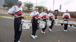 Timpview Drumline Finals Lot 2014