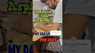 My Daily Routine For Pre 2025 Life of an Upsc aspirant Real struggle life of an aspirant Drishti ias