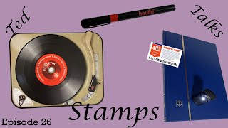 Ep. 26 - Philatelic Tidbits #2: New Unusual Stamps, Hawid Glue Pen, Hobby Lobby Stamp Supplies +++