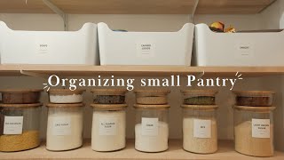 Small pantry organization | Utilizing space & maximizing storage