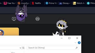 Mini N, UZI, HUEY & DEWEY is in my PC!! ( SHIMEJI )