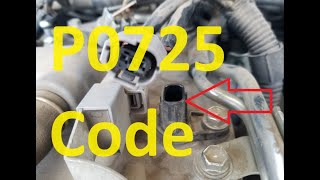 Causes and Fixes P0725 Code: Engine Speed Input Circuit