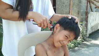 CUTTING MY FATHER & COUSIN'S HAIR