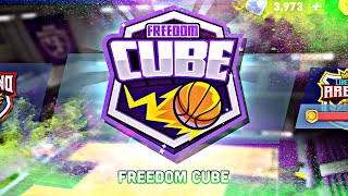 Mini Basketball 🏀 FREEDOM CUBE with M JORDAN & K BRYANT Gameplay #gameplay #trending