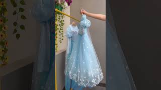 Dress Princess Frozen #dressanakperempuan #dress #shorts