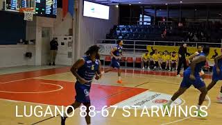 10° Partita di Basket SBL Men Campionato 2023/2024 LUGANO VS STARWINGS Highlights