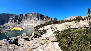 Exploring The Wind River Mountains -  Catching a Hundred Trout at a Pristine Hidden Alpine Lake