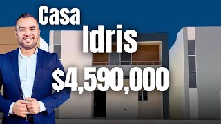 Residencia Idris: Elegancia Minimalista y Confort en Cada Espacio por $4.59M