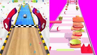 Going Ball | Sandwich Stack Maker Tush - All Level Gameplay Android, iOS - NEW MEGA APK UPDATE