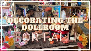 Decorating The Dollroom For Fall!