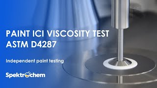 PAINT ICI VISCOSITY ASTM D4287