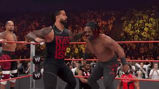 WWE2K24 THE BLOODLINE VS THE USOS(REUNITED)