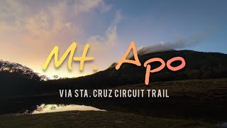 Exploring the Highest Mountain in the Philippines, MT. APO via Sta. Cruz Circuit Trail